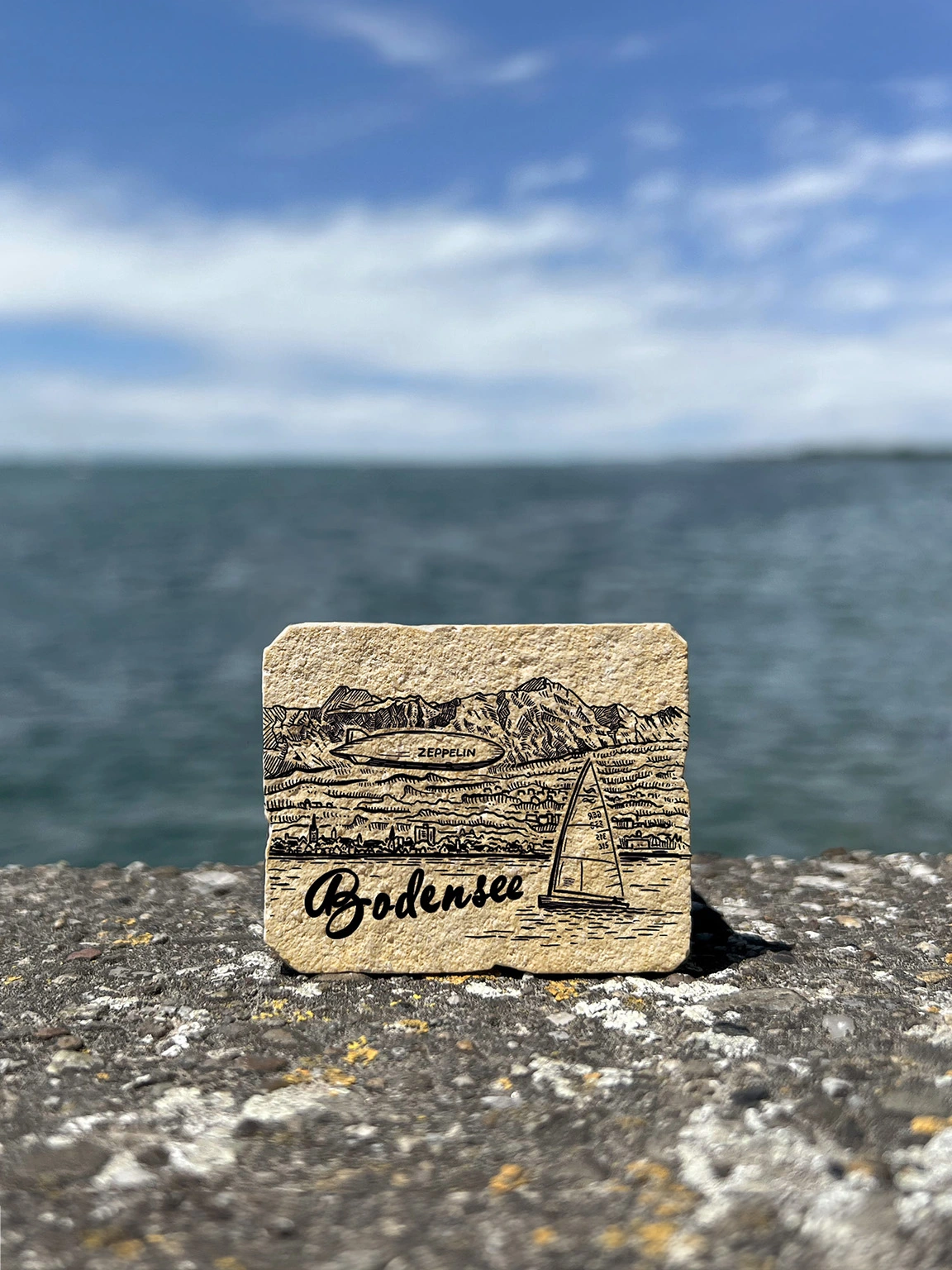 Memini Design Bodensee Kühlscrankmagnet