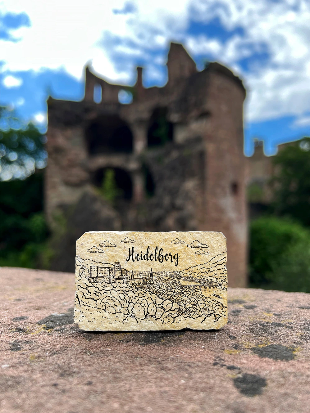 Memini Design Heidelberg Külschrankmagnet