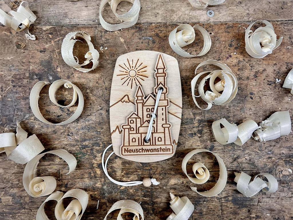 Memini Design Neuschwanstein Teufelsknoten